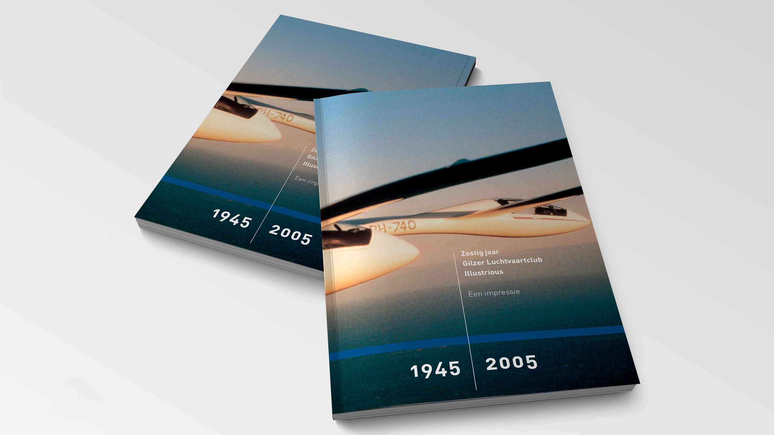 Omslag Jubileumboek GLC Illustrious