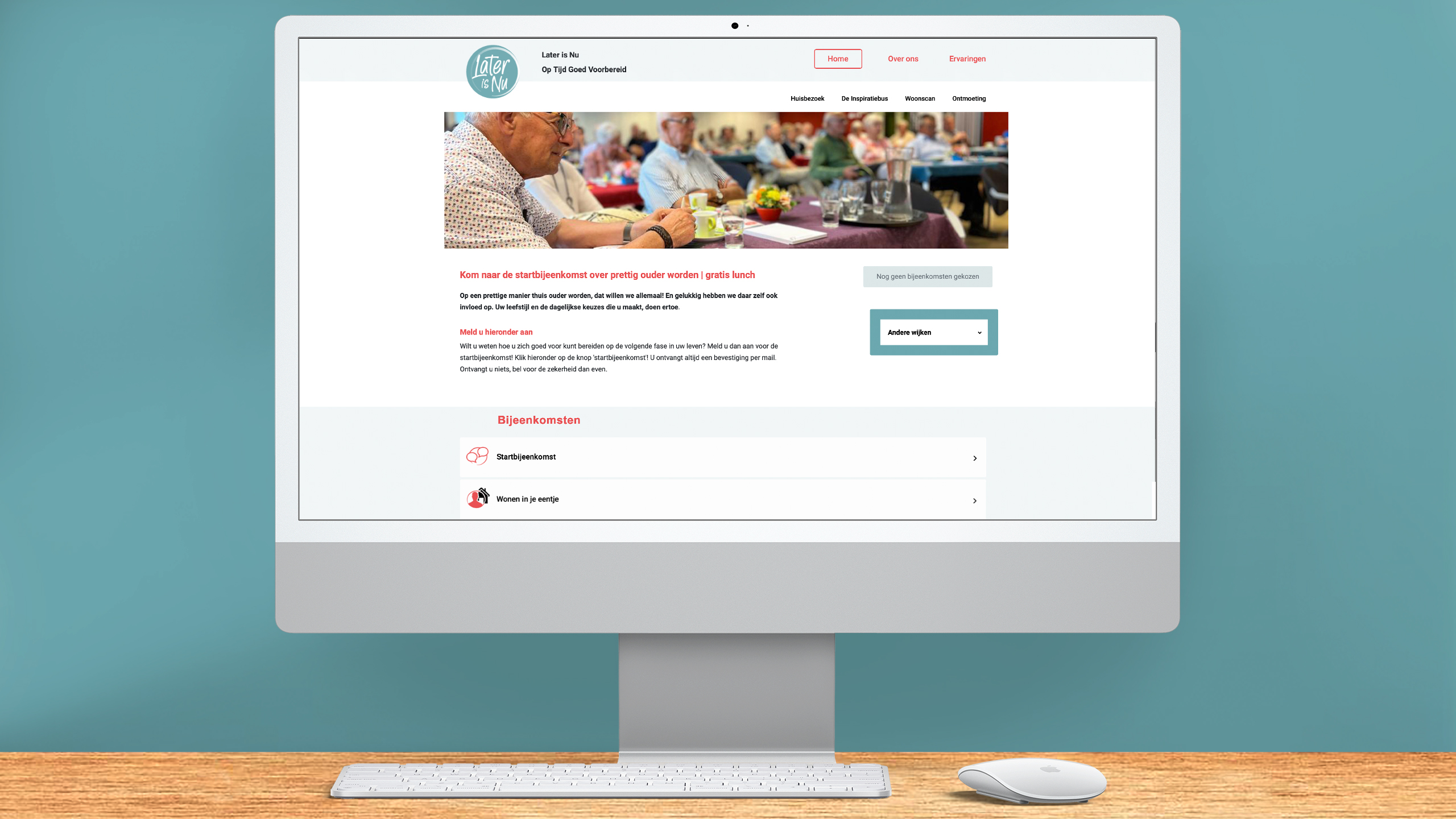 Homepage van LaterisnuBreda.nl - Webdesign door Studio Thijssen